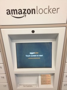Amazon Locker Home Screen